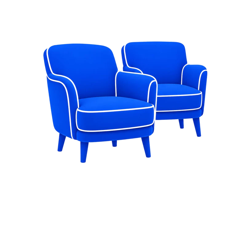 Chaise rembourrée