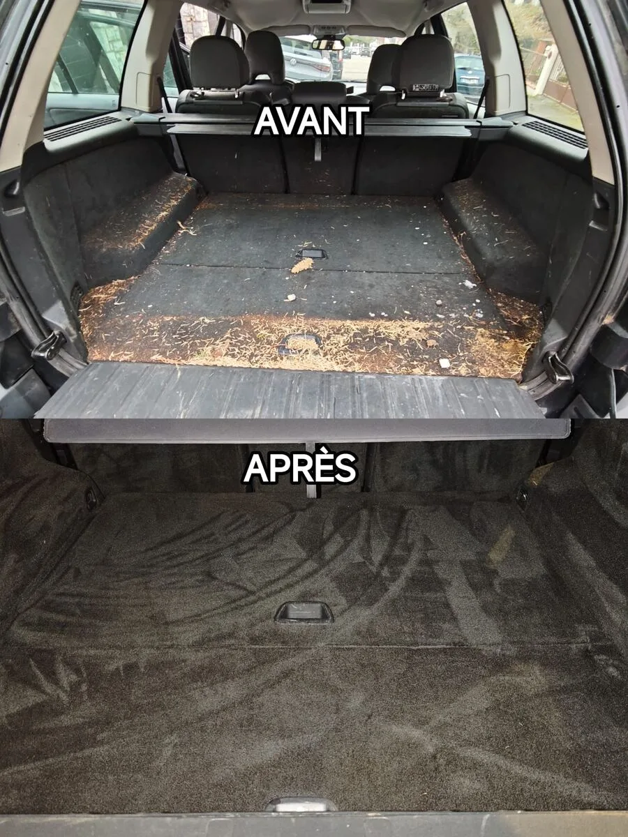 Nettoyage intérieur auto à Lacroix-Falgarde — avant/après Clean&Fresh